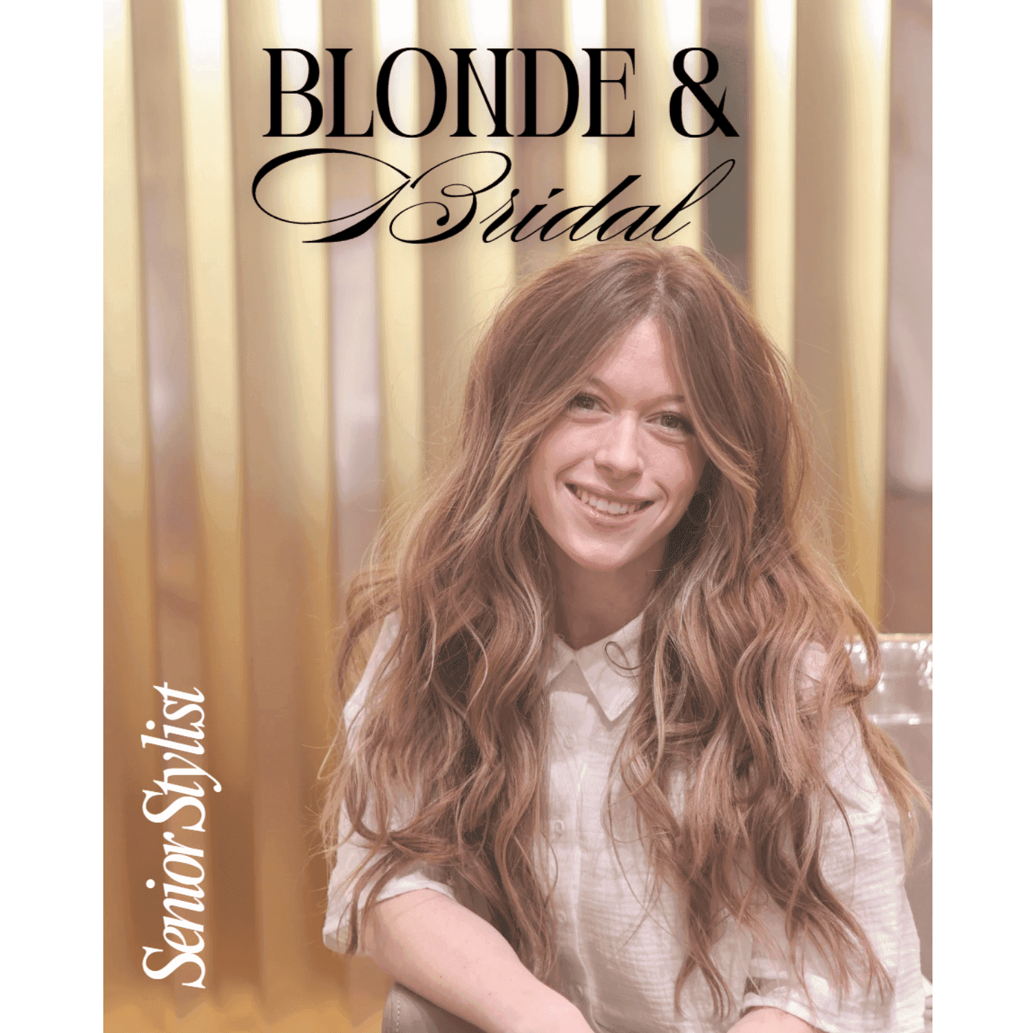 Portrait of Ashley M, a professional stylist at Luscious and Co. Beauty, showcasing their expertise and style.